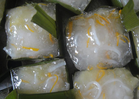 bánh phu thê lá dừa xứ huế
